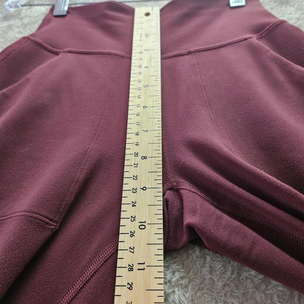 Lululemon Align High-Rise Joggers Leggings Women's Size 0 Burgundy Pants - Picture 7 of 9